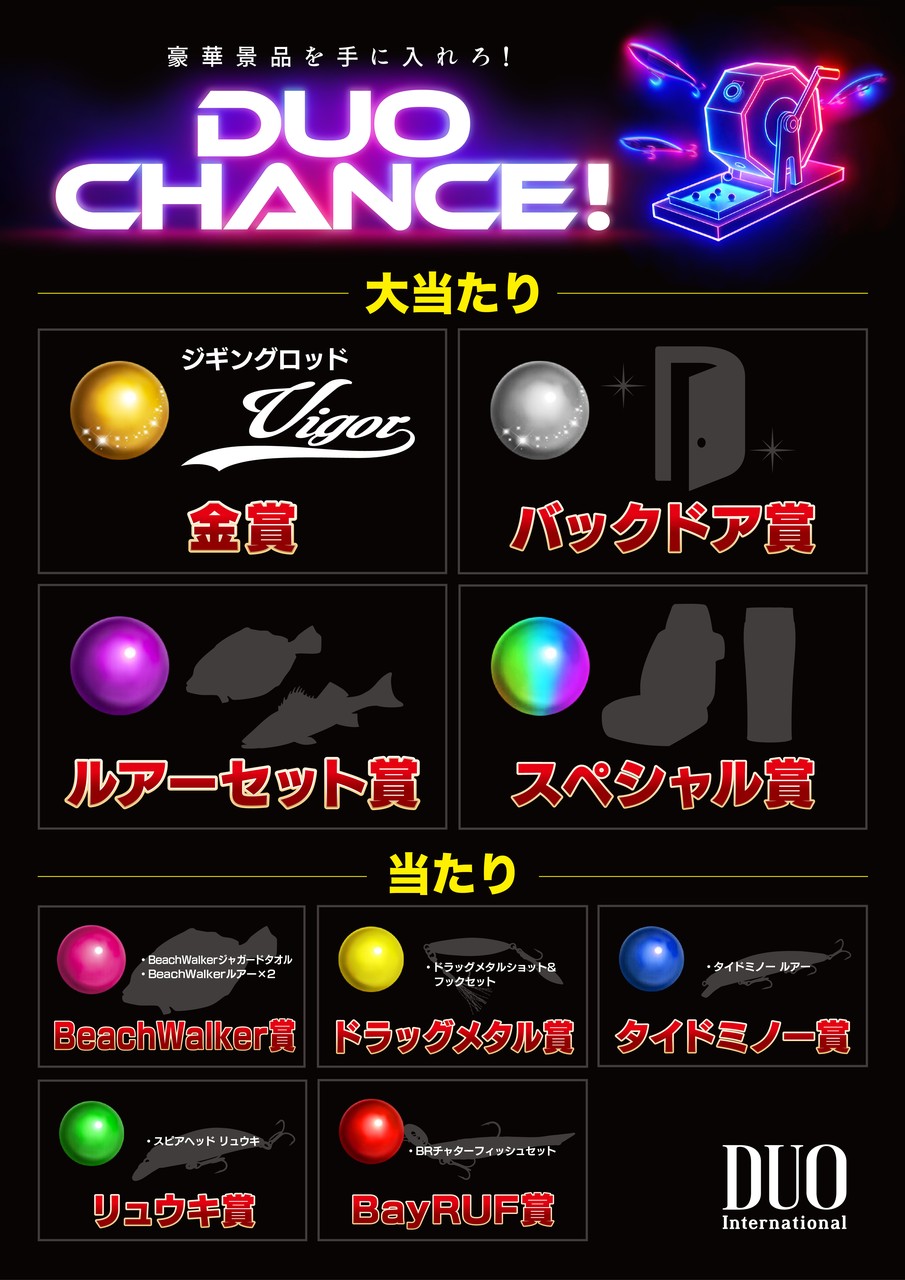 2026フィッシングショーin東北【DUOチャンスで豪華景品をゲット